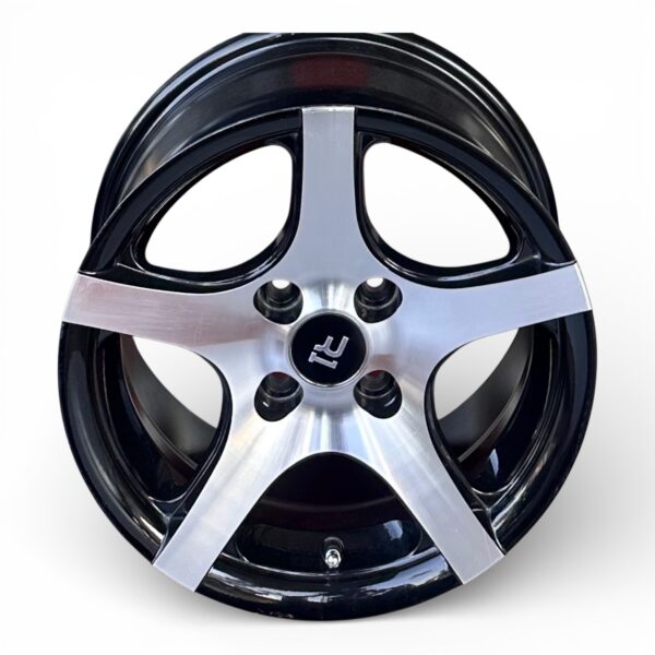 RIN 13X5.5 4-100  R1 SPORT  5813 MAQUINADO NEGRO CB73.1 ET+15