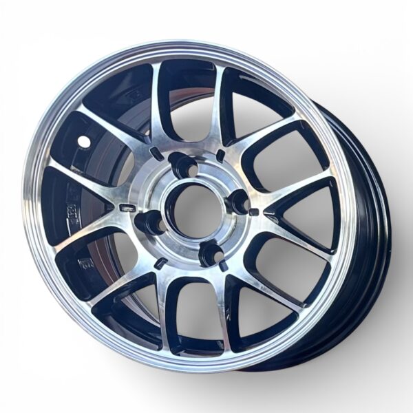 RIN 13X5.5 4-100  R1 SPORT  6666 MAQUINADO NEGRO CB73.1 ET+15