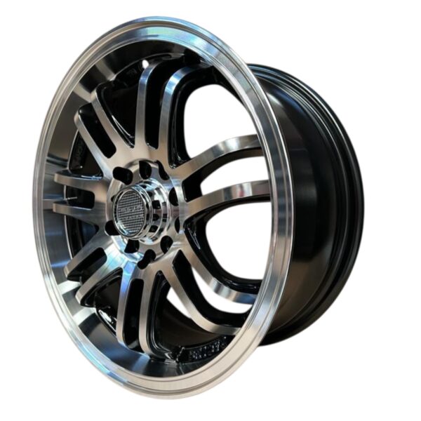 RIN 15X6.5 5-100/114  SAXO  339 NEGRO MAQUINADO CB73 ET+35