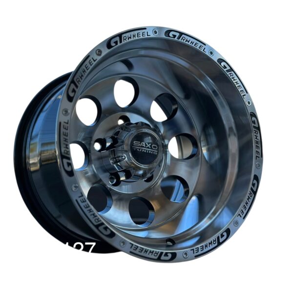 RIN 15X10 5-127  SAXO  8007 MAQUINADO LETRAS NEGRAS CB83 ET-44