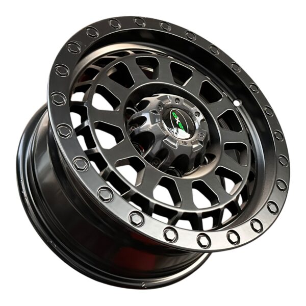 RIN 15X8 6-139  SAXO  DX236 NEGRO MATTE CB110 ET+30