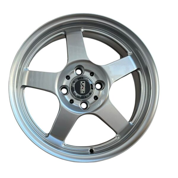 RIN 15X6.5 4-100  SAXO  FF109 MAQUINADO PLATA  CB73.1 ET+35
