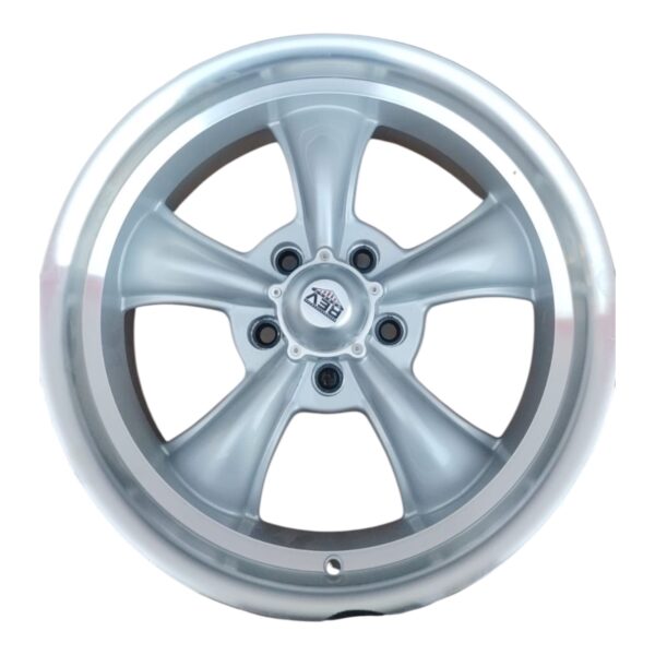 RIN 15X7/8 5-114  SAXO  K105 PLATA CAMA MAQUINADA CB73.1 ET+0/ -15