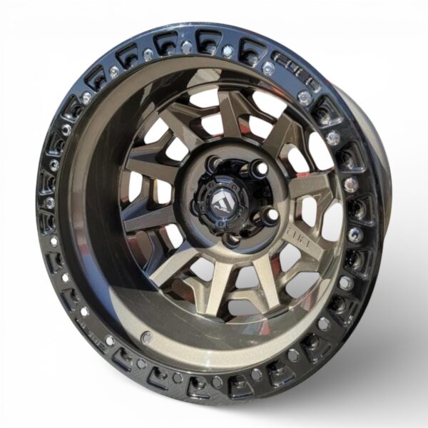 RIN 15X10 5-127  R1 SPORT  QC1261 BRONCE ARO NEGRO  CB83.1 ET-44