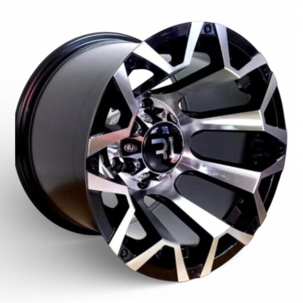 RIN 15X10 5-139  R1 SPORT  X077 NEGRO MAQUINADO CB108 ET-44
