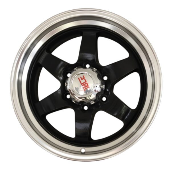 RIN 17X8.5 6-139  ACE  4037 NEGRO CAMA PULIDA CB106.5 ET+0