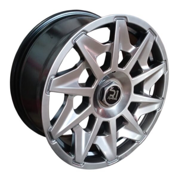RIN 17X8 4-108/100  R1 SPORT  L2109 PLATA BRILLANTE CB73.1 ET+32