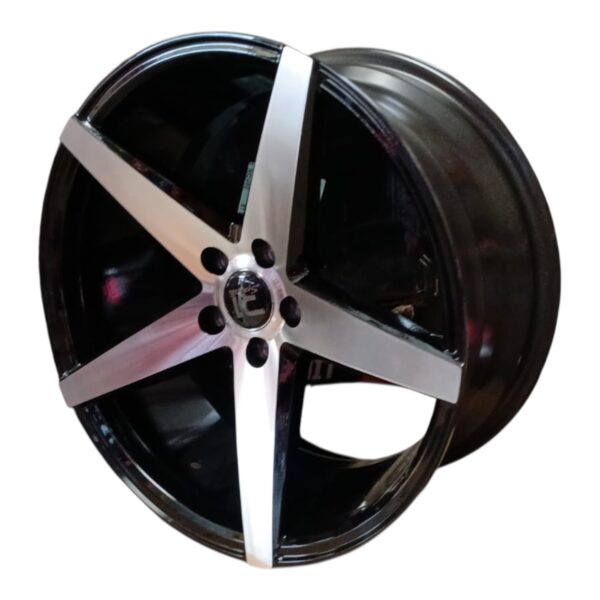 RIN 17X7.5/9 5-100  R1 SPORT  L2244 MAQUINADO NEGRO CB73 ET+35