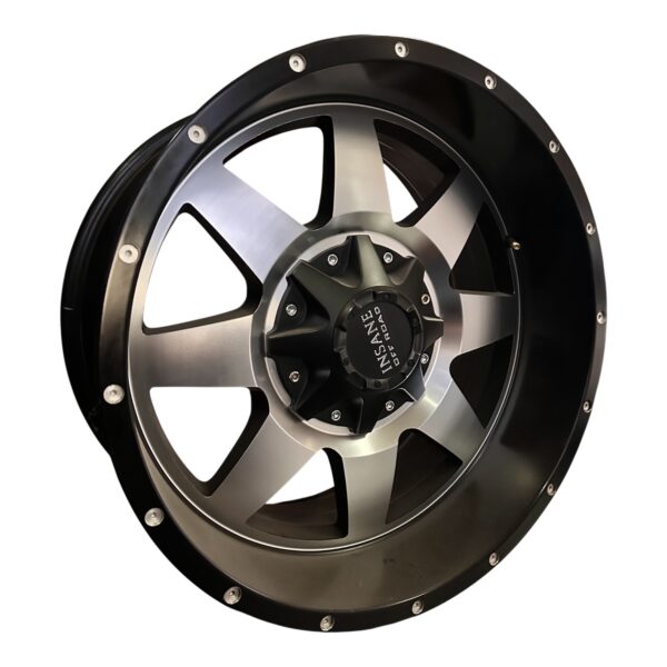 RIN 20X10 6-139  OASIS  INSANE NEGRO MATTE CB106.1 ET+15