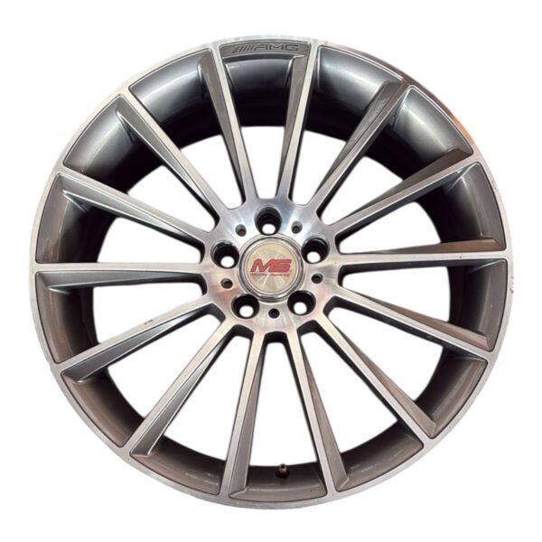 RIN 20X8.5 5-100  MS  MS14B MAQUINADO GRIS OXFORD CB73.1 ET+35