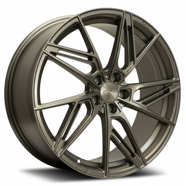 RIN 20X8.5/9.5 5-112  QUANTUM  SFF3 BRUSHED TITANIUM CB66.6 ET+30/ +43