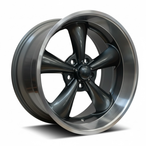 RIN 22X9/10.5 5-127  RIDLER  M695 GRIS OXFORD CAMA MAQUINADA  CB83.82 ET+15