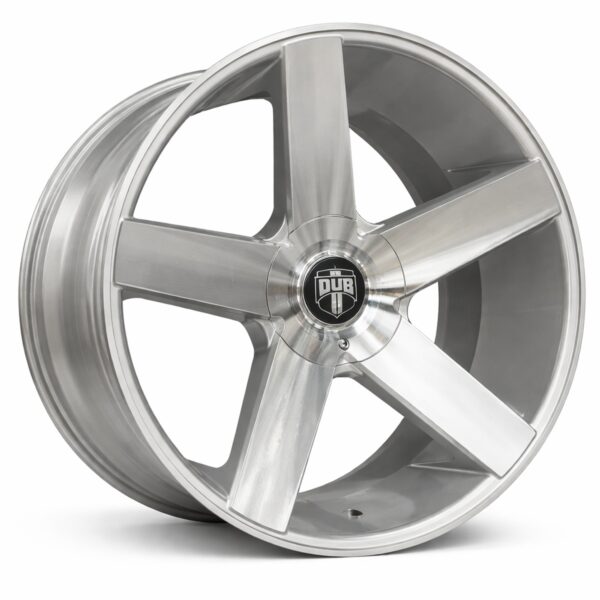 RIN 24X10 5-127/139  R1 SPORT  5077 PLATA MAQUINADO CB87.1 ET+13