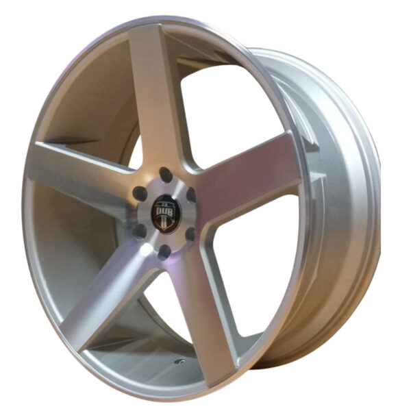 RIN 24X10 5-127  R1 SPORT  M5198 MAQUINADO PLATA CB83.1 ET+25