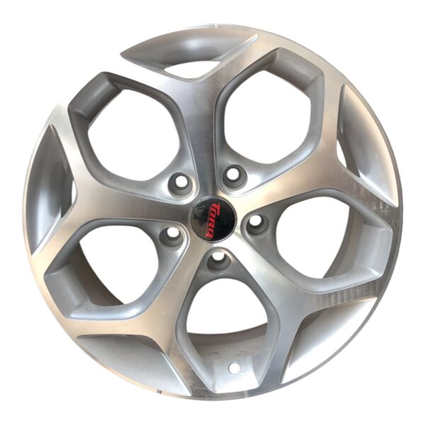 RIN 18X8 5-108  R1 SPORT  HSF002 PLATA MAQUINADO CB63.4 ET+45